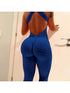 Women's Backless Quick Dry Sports Bodysuit