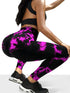 Women's High Waist Seamless Tie-Dye Yoga Leggings