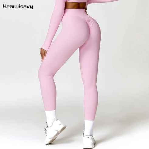 High-Waist Scrunch Leggings for Women