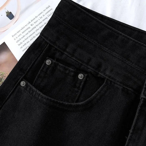 Chic High Waist Denim Shorts for Women