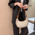 Chic Half-Moon Shoulder Bag