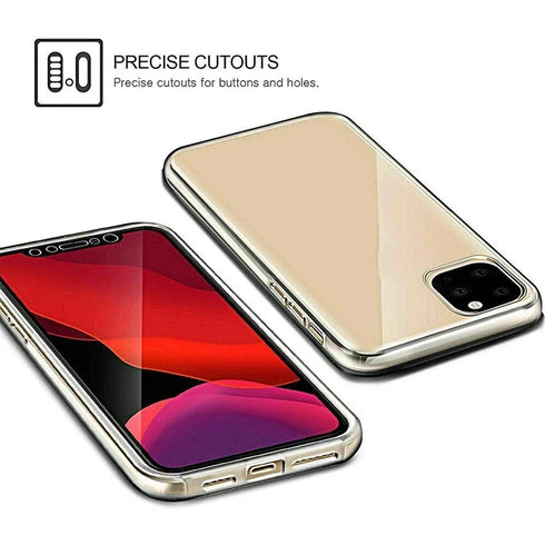 Clear 360 Full Wrap Phone Case for iPhone Models