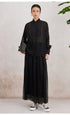 K3035W Luxury Women's Clothing 75% linen 25% silk Ladies Blouse