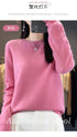 100% Merino Wool Long Sleeve Sweater for Women