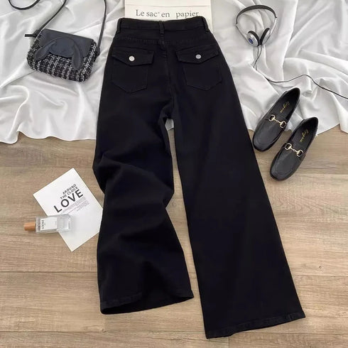 High Waist Flare Jeans for Women