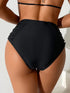 Women’s Black High-Waisted Bikini Bottom