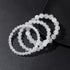 Selenite Gypsum Stone Stretch Bracelet