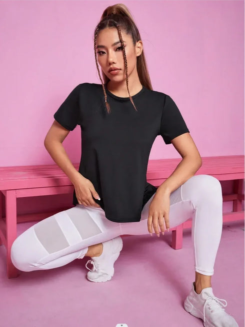Women's Seamless Yoga Crop Top for Gym Training