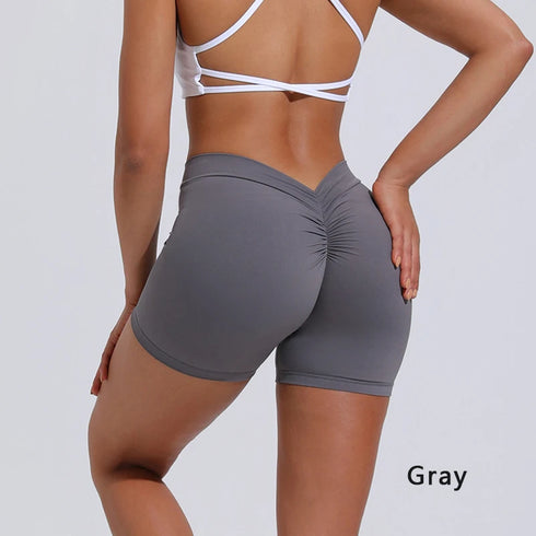 DIAS FIT JOY V-Back High Waisted Yoga Shorts for Women
