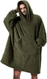 Oversized Hooded Fleece Hoodie Blanket for Women