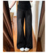 Women's Thick Fleece Straight Jeans - Casual Comfort