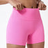 Hearuisavy High Waist Yoga Shorts Women Buttock Lift Slim Fit