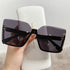 OEC CPO Oversized Rimless Sunglasses UV400 Gradient