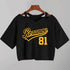 Sleeveless Cartoon Print V-Neck T-Shirt for Women
