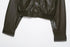Chic Faux Leather Jacket for Women - Casual Long Sleeve