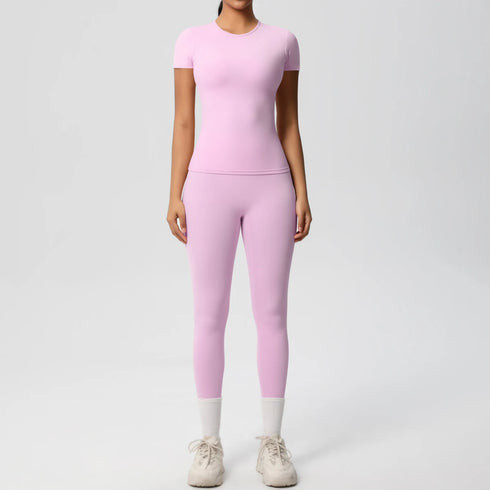 Women's 2-Piece Patchwork Yoga Set