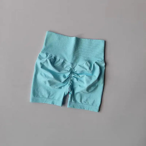 High Waist Yoga Shorts for Women - Breathable Activewear