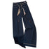 Wide Leg Denim Jeans with Scarf Belt