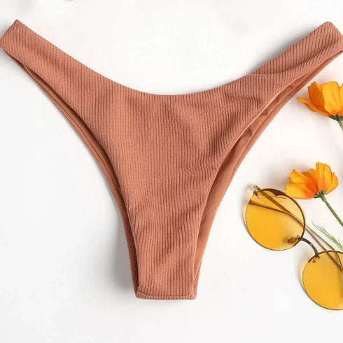 Low Waist Brazilian Bikini Bottoms