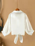 Plus Size Women Shirt 2025 New Loose Casual Skin-friendly Elegant Clothing Lightweight Long Sleeved Collared Top Fashion Blouse