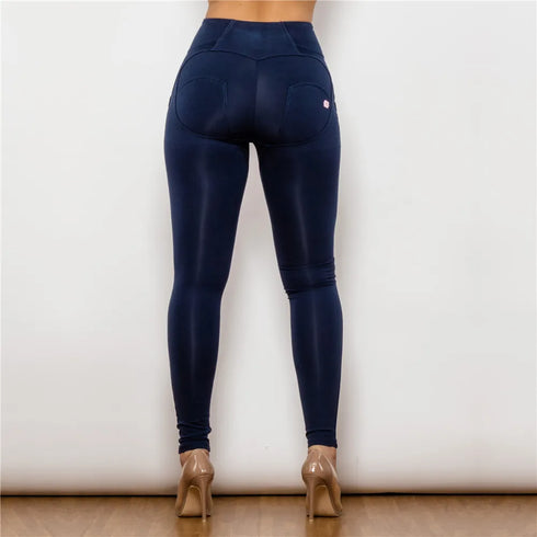 Plus Size High Waist Push Up Skinny Pants for Women