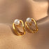 Light Luxury Imitation Pearl Drop Earrings for Women
