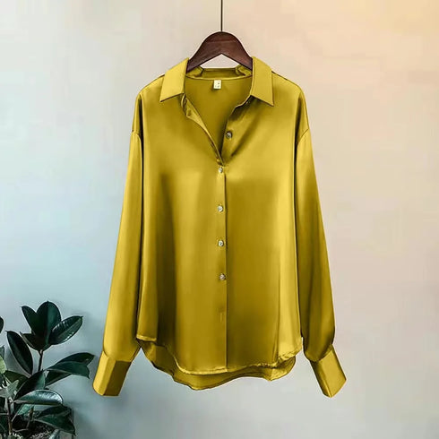 Elegant Long Sleeve Casual Blouse for Women
