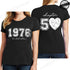 Women's Vintage 1976 O Neck Short Sleeve T-Shirt