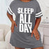 Sleep All Day Printed Women's Nightgowns High Stretch Dress
