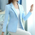 Elegant Women's Blazer in Pink and Blue