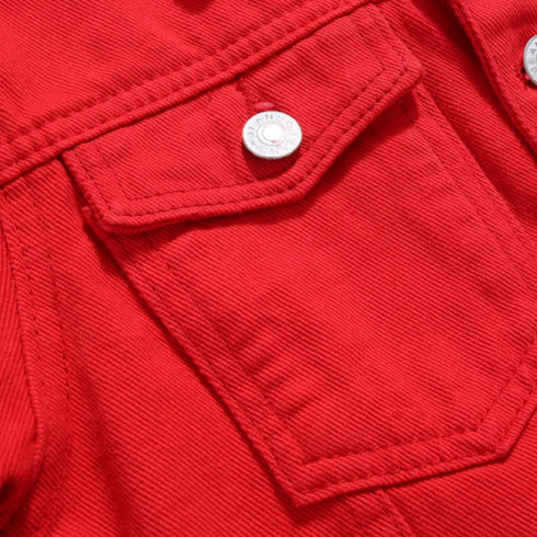 Women's Casual Denim Jacket for Spring and Autumn