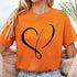 Women’s Heart Design Casual T-Shirt