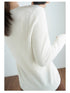Casual Knitted Pullover Sweater for Women