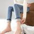 Women's Fleece-Lined Skinny Jeans