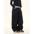 YIBASHU Vintage Black Wide Leg Jeans