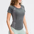 Women's Quick Dry Short Sleeve Yoga Top