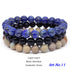 Couples Distance Bracelet Set - Natural Stone Healing