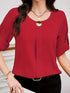 Women's Plus Size Casual Summer Shirt