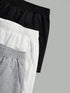 Plus Size Women's Elastic Waist Biker Shorts Set