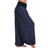 Plus Size Printed Wide Leg Harem Pants