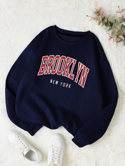 Brooklyn Printed Hoodie for Women