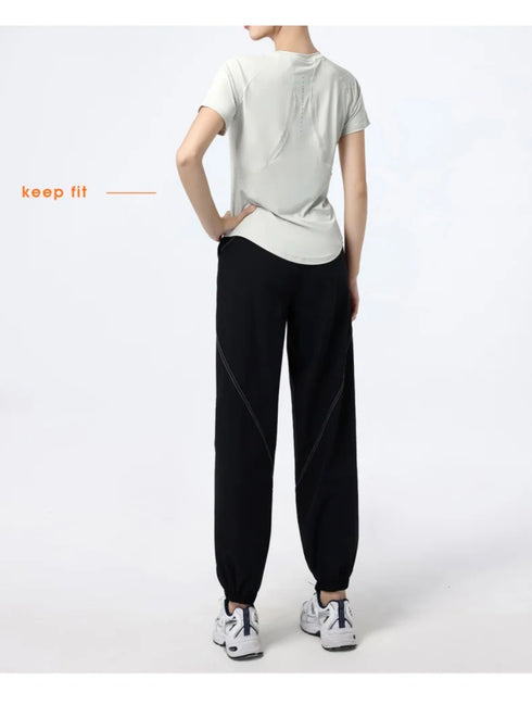 Women's Quick Dry Short Sleeve Workout Top