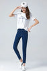 Stylish Women's High Waist Skinny Jeans in Plus Sizes
