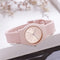 Silicone Strap Quartz Watch for Women - Luxury Casual Style