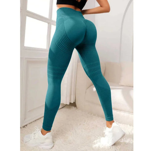 High Waisted 3D Leggings with Tummy Control