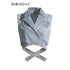 Irregular Cross Denim Coat For Women High Waist Hollow Out Casual Summer Top