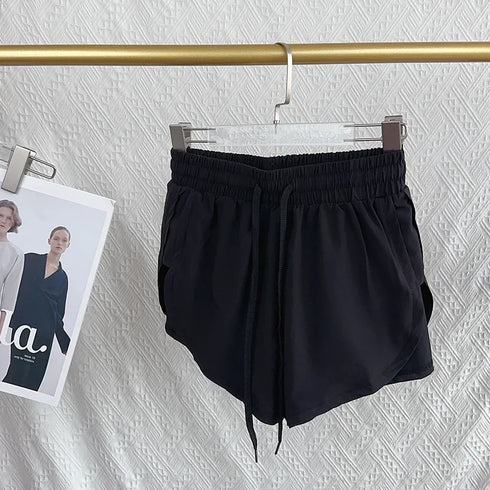 High Waist Quick-Dry Yoga Shorts for Women