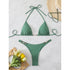 Stylish Chain Detail Bikini Set for Women
