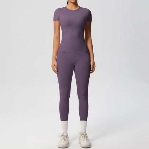 Women's 2-Piece Patchwork Yoga Set