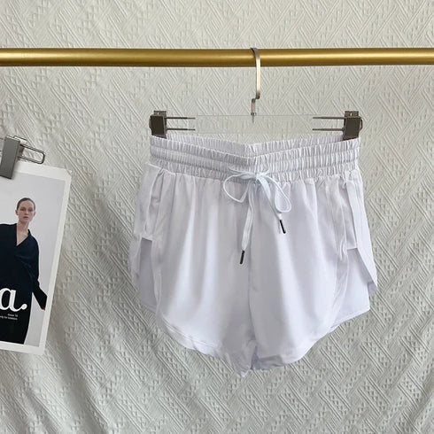 High Waist Quick-Dry Yoga Shorts for Women